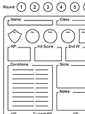 D&D 4e Party Tracking Sheet